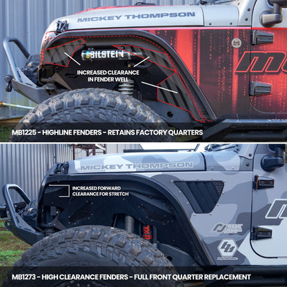 Tomahawk Front Fenders for JK/JKU