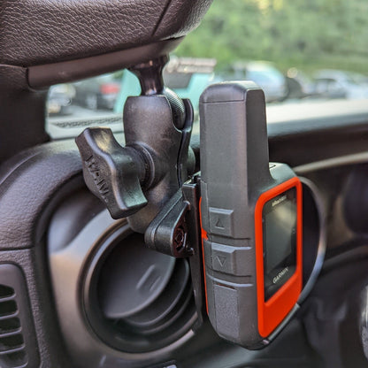 A-Pillar Ball Mount Solution for 2018 - 2023 Jeep Wrangler JL + 2020-2023 Jeep Gladiator