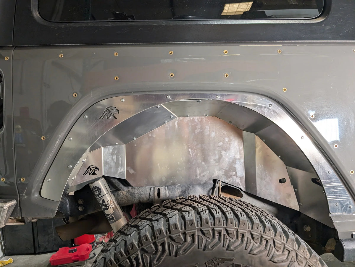 Next Venture Motorsports JL Aluminum Rear Inner Fender Liners – Standard, NV-JL-00175