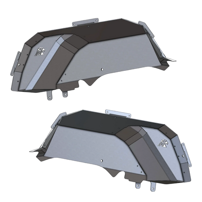 Next Venture Motorsports NV-JT-00175 JT Aluminum Rear Inner Fender Liners
