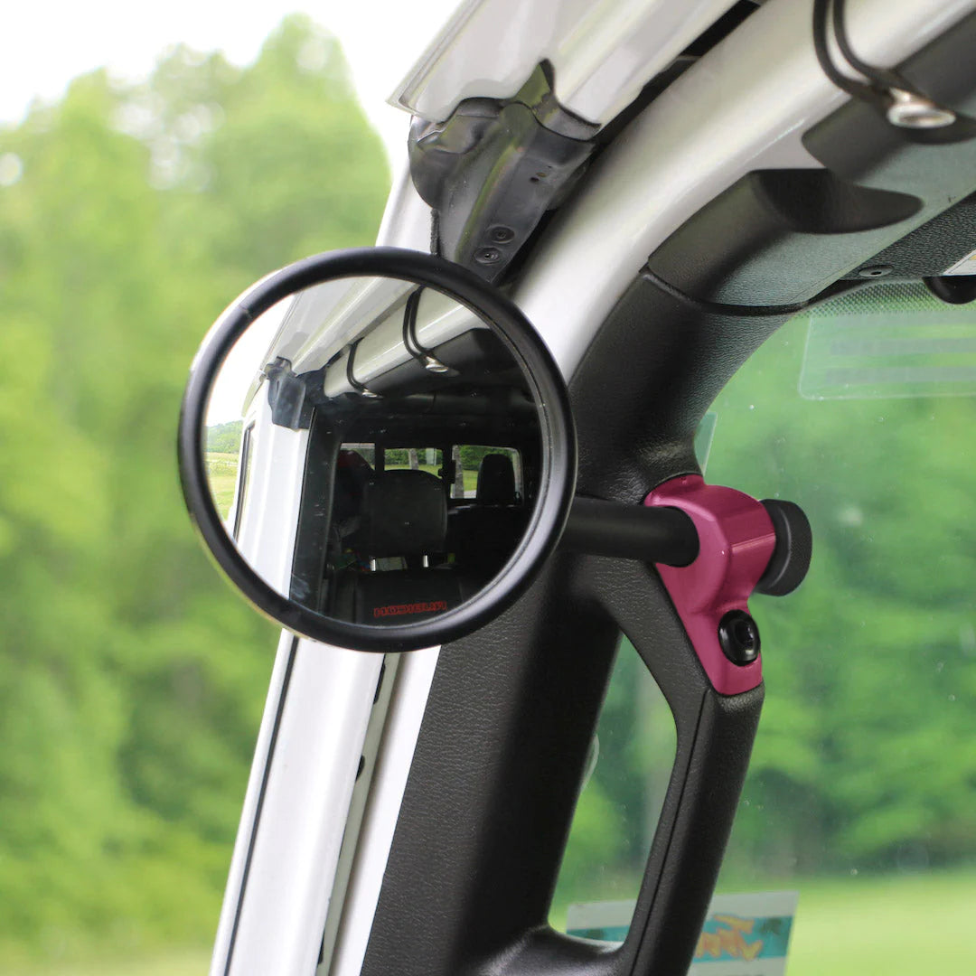 A-PILLAR SIDE MIRRORS FOR 2018 - 2023 JEEP WRANGLER JL & GLADIATOR - CMM OFFROAD