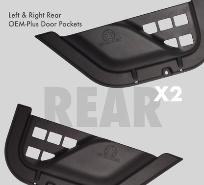 Unofficial Use Only Jeep JL, JLU, JT Door Pocket MADE IN THE USA