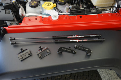 Redline Tuning QuickLIFT PLUS Hood Struts for 2018 and newer Wrangler / Gladiator