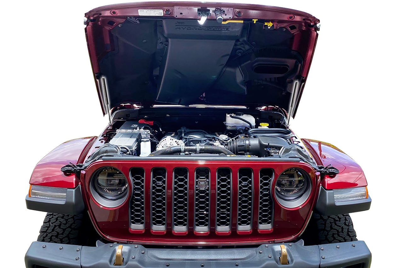 Redline Tuning QuickLIFT PLUS Hood Struts for 2018 and newer Wrangler / Gladiator