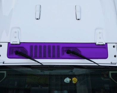 Distinction Applied Jeep Wrangler JL and Jeep Gladiator Cowl Panel Gloss OE Color