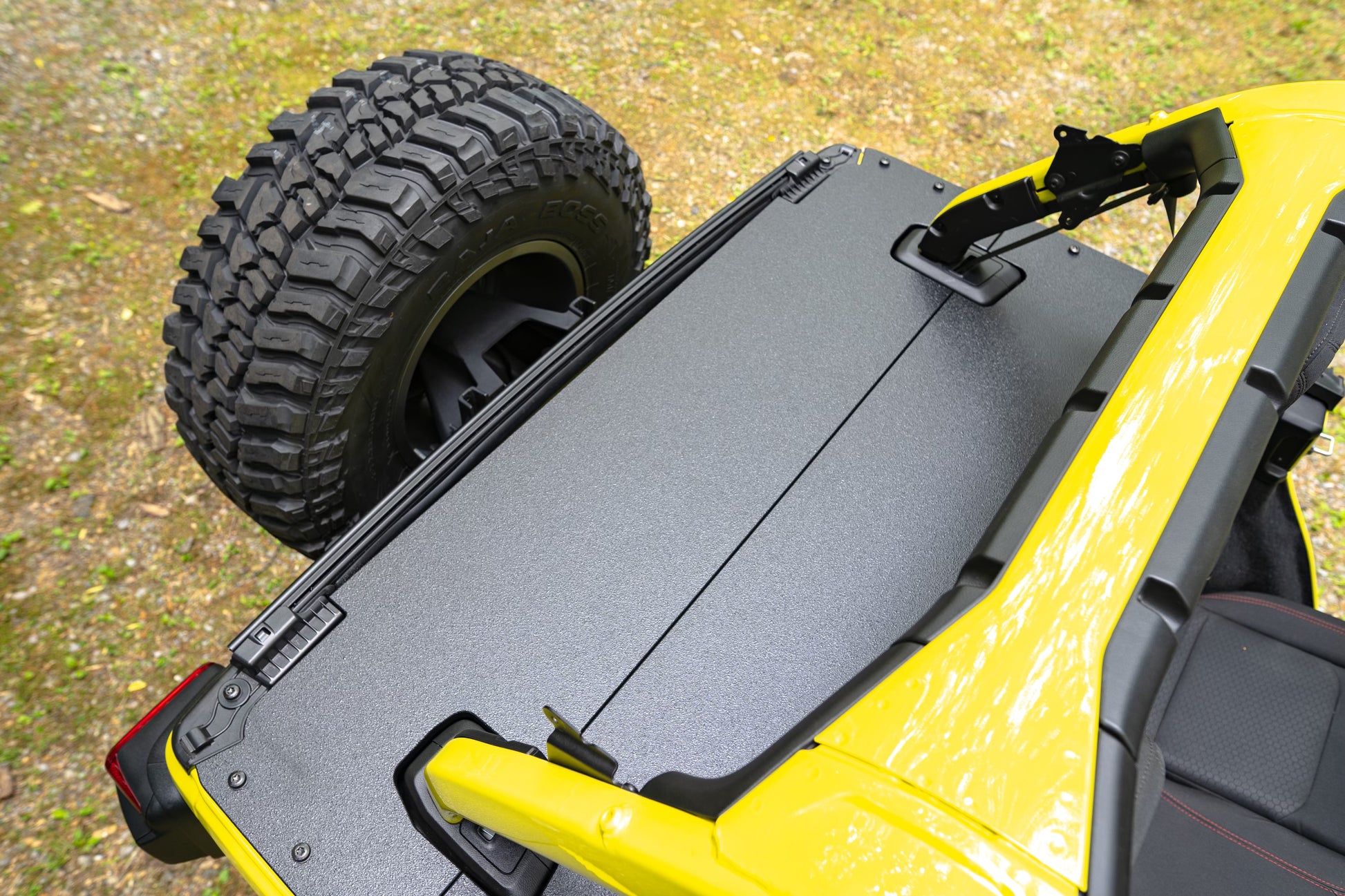 2018-2024 Jeep Wrangler JL 4-DOOR Rear Cargo Shelf – DIRT ROAD CRED