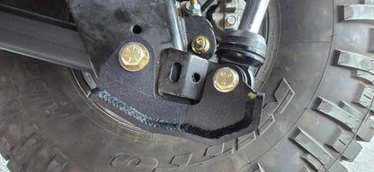 Jeep Wrangler Rear Bolt On Shock Bracket Control Arm Skids (2018+, JL)