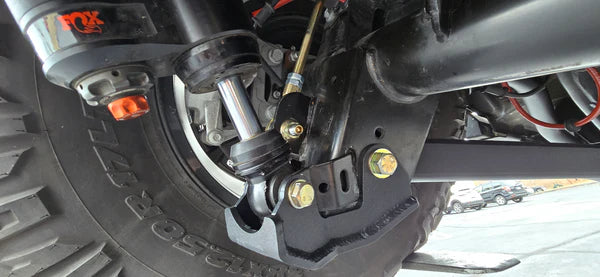 Jeep Wrangler Rear Bolt On Shock Bracket Control Arm Skids (2018+, JL)