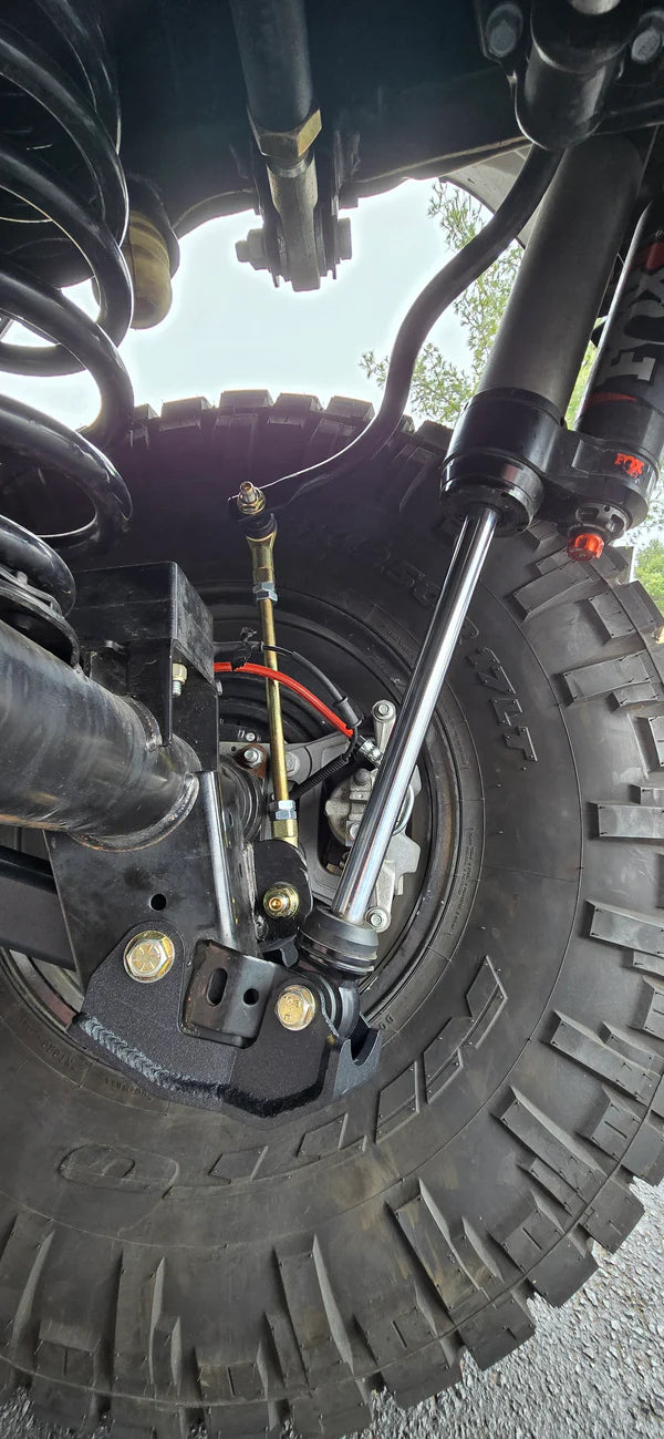 Jeep Wrangler Rear Bolt On Shock Bracket Control Arm Skids (2018+, JL)