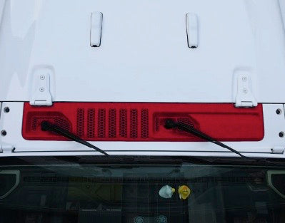 Distinction Applied Jeep Wrangler JL and Jeep Gladiator Cowl Panel Gloss OE Color