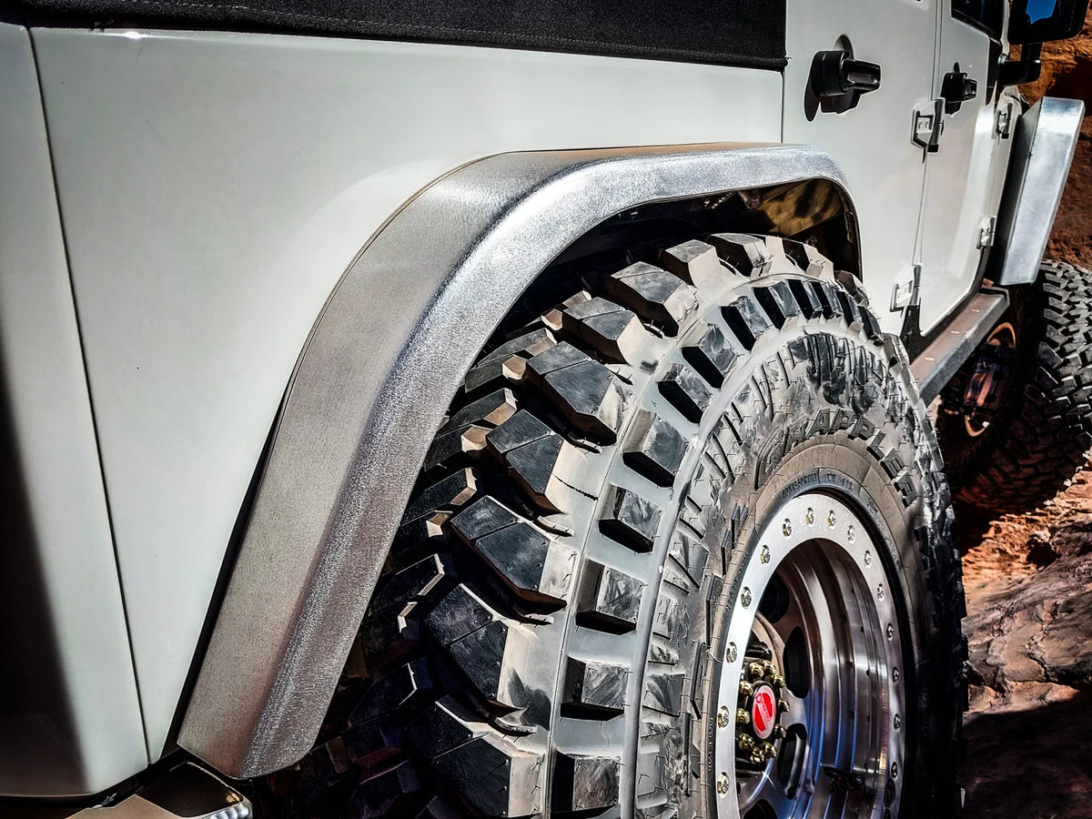 Next Venture Motorsports JK Aluminum High Line Rear Fender Flares NV-JK-00085
