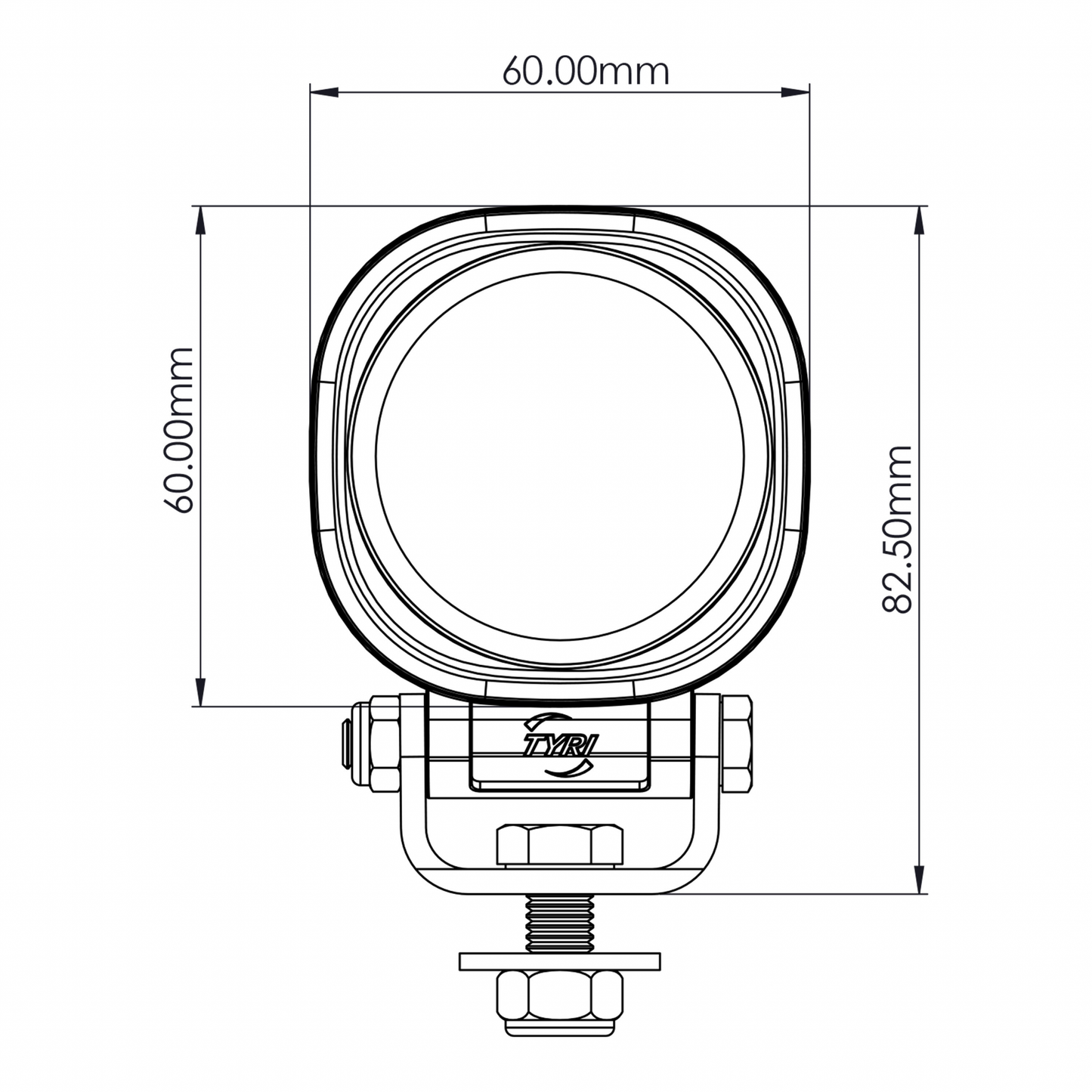 TYRI 0606 Spot 1000 eLm (Single Light)