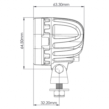 TYRI 0606 Spot 1000 eLm (Single Light)