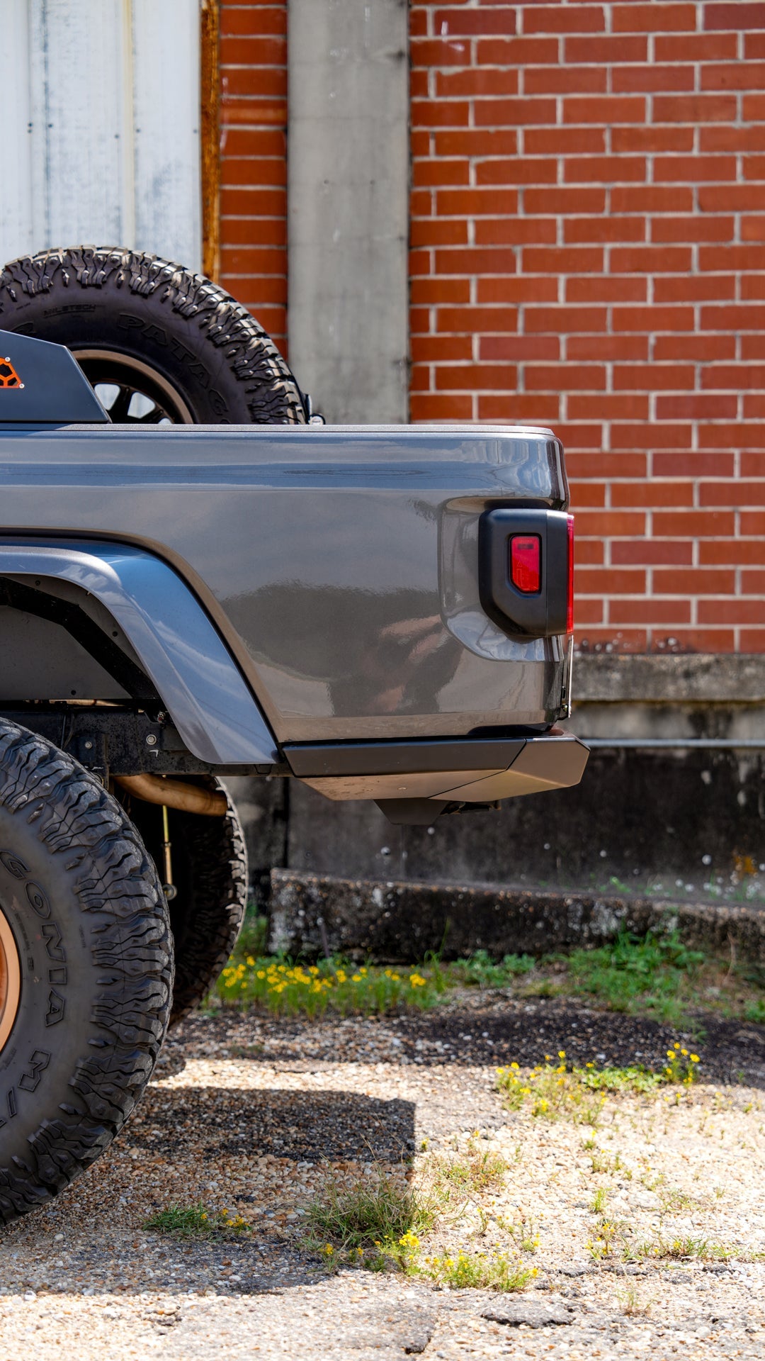 Tomahawk High Clearance Rear Bumper for Jeep JT