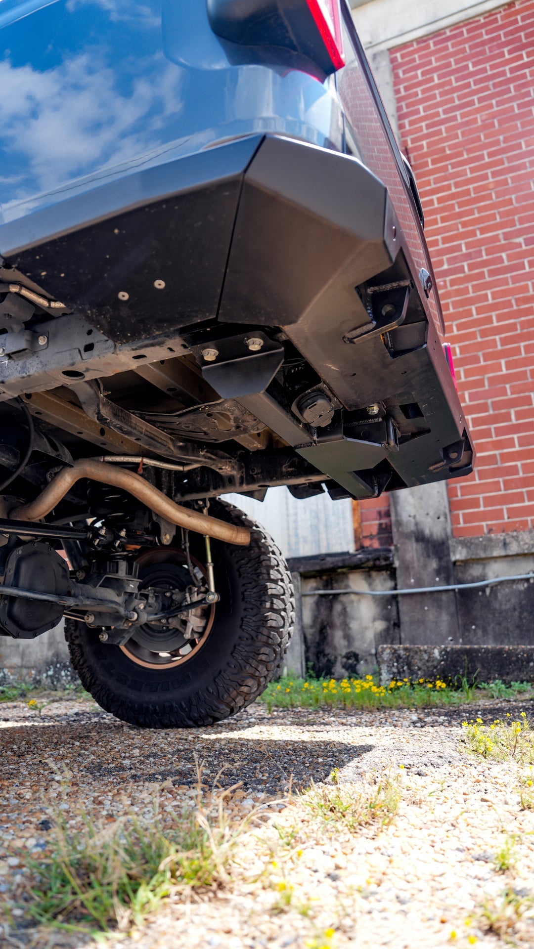 Tomahawk High Clearance Rear Bumper for Jeep JT