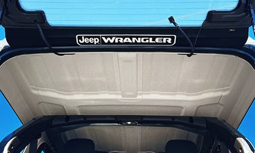 AZUTO Rear Trench Hood 2018-Present Wrangler with HARDTOP
