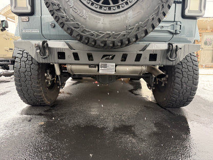 American Flag Cast Aluminum Hitch Cover - MADE IN THE USA