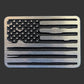American Flag Cast Aluminum Hitch Cover - MADE IN THE USA