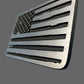 American Flag Cast Aluminum Hitch Cover - MADE IN THE USA