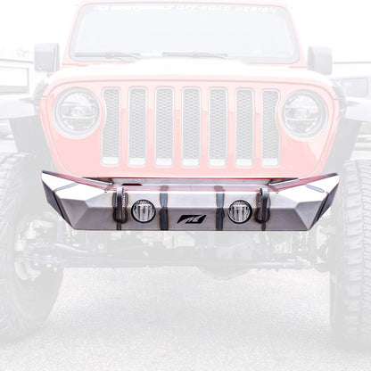 Hammer Front Bumper w/ Fog Mount - fits Jeep JL / JT