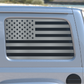 USA American Flag Rear Window Decal- Fits Jeep Wrangler JL