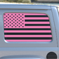 USA American Flag Rear Window Decal- Fits Jeep Wrangler JL