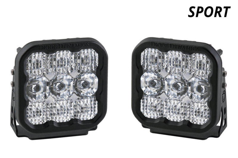 Diode Dynamics SS5 LED Pod Sport White Combo DD6769P Pair