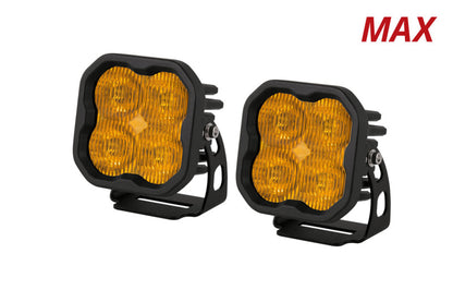 Diode Dynamics SS3 Max ABL Yellow Combo Standard LED Pods, Pair - DD6970P