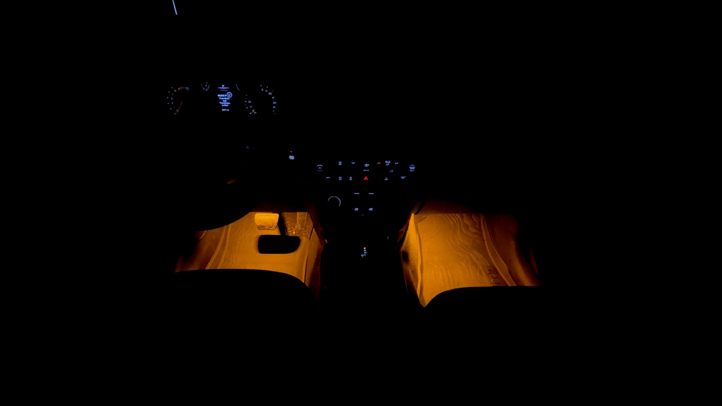 Dirt Road Cred Products LLC Front Jeep Wrangler & Gladiator High Power Floor Light Kit