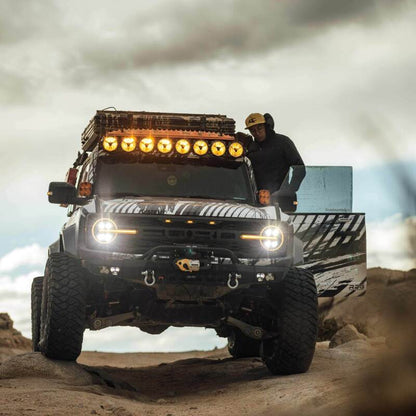KC HiLiTES Gravity Titan 91418 50-Inch 8-Light LED Light Bar