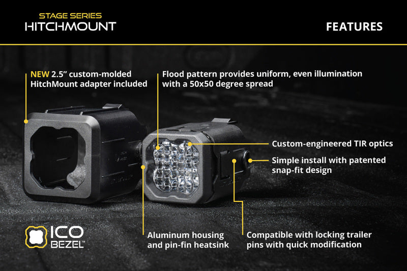 Diode Dynamics HitchMount C1R LED Pod 4-Pin Reverse Light Kit DD8762