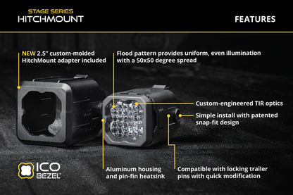 Diode Dynamics HitchMount C1R LED Pod 4-Pin Reverse Light Kit DD8762