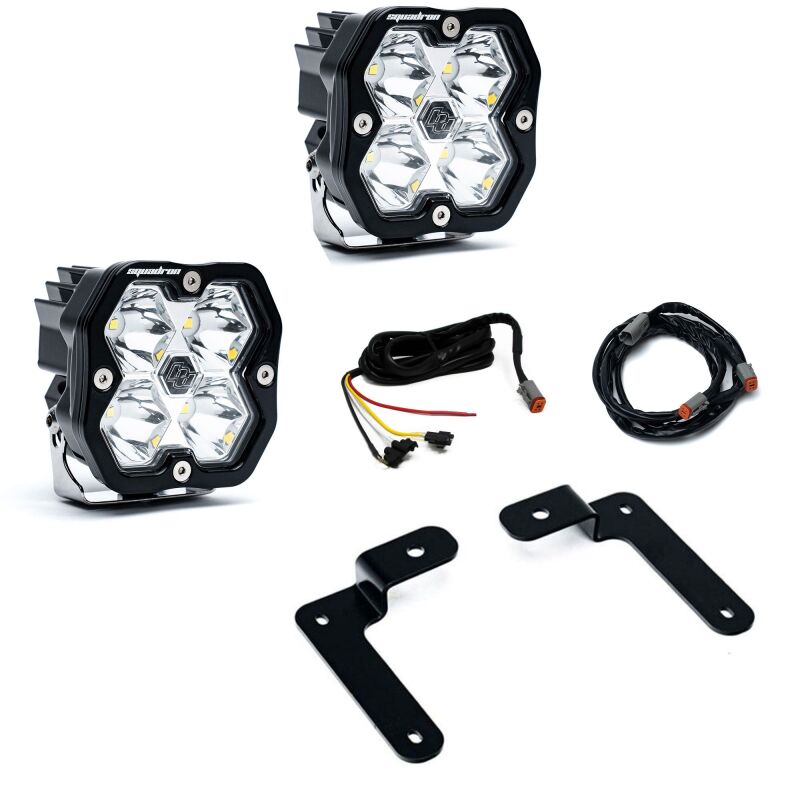Baja Designs 440043UP Squadron Sport 2.0 A-Pillar Spot Light for Jeep JL/JT and Gladiator