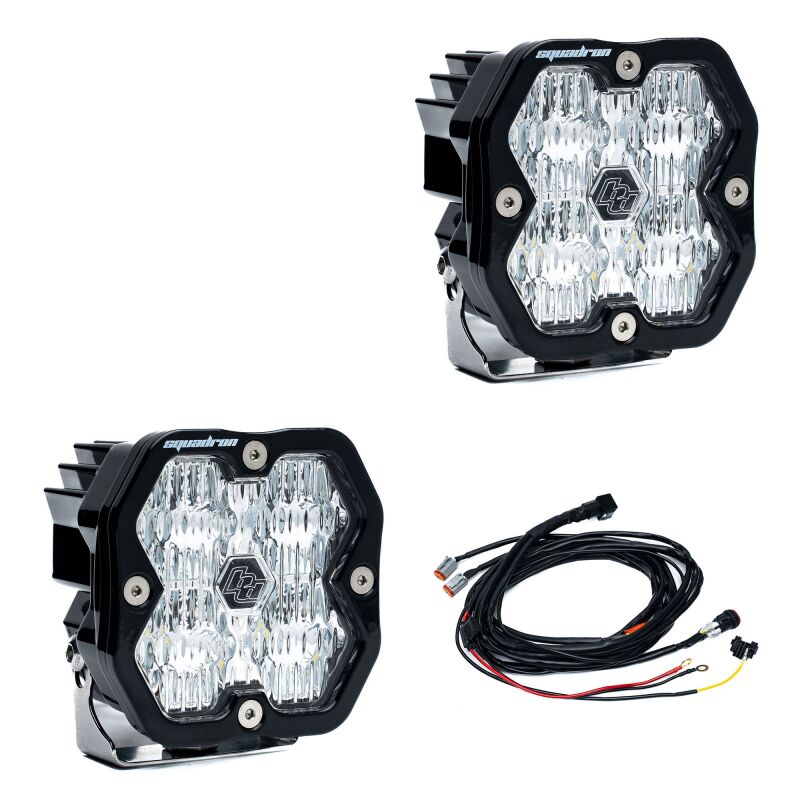 Baja Designs Squadron-R 2.0 Sport LED Wide Cornering Lights, Pair — Part Number 5878052
