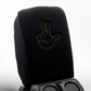 Distinction Applied Embroidered Armrest Center Console Cover "Peace Wave"