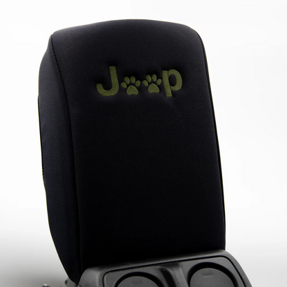 Distinction Applied Embroidered Center Console Armrest Cover "Paw Print"