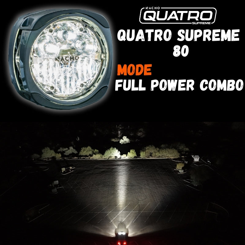 Nacho Offroad Technology Quatro Supreme 80 PM435 Multi-Zone LED Light