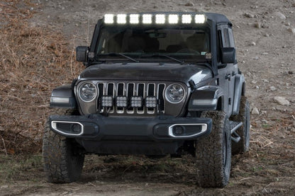 Diode Dynamics DD6821 Jeep JL Wrangler SS5 Sport CrossLink Windshield White Combo Lightbar Kit