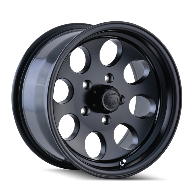 ION Wheels 171 Series 17x9 Matte Black Cast Wheel, 5x127 Bolt Pattern, -12mm Offset