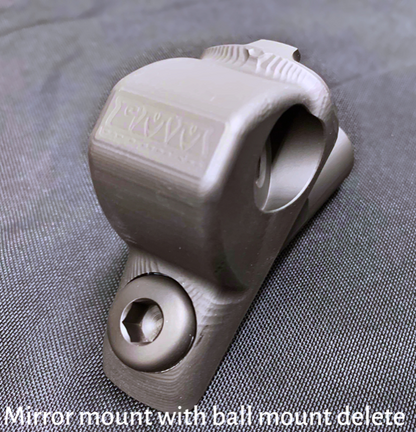 A-Pillar Single Side Mirror For 2018 - 2023 Jeep Wrangler JL & Gladiator - CMM Offroad