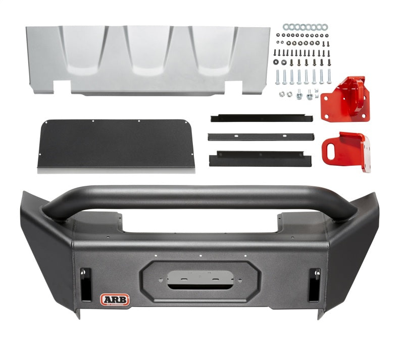 ARB 3450470 Bondi Deluxe Winch Bumper for Jeep Wrangler JL