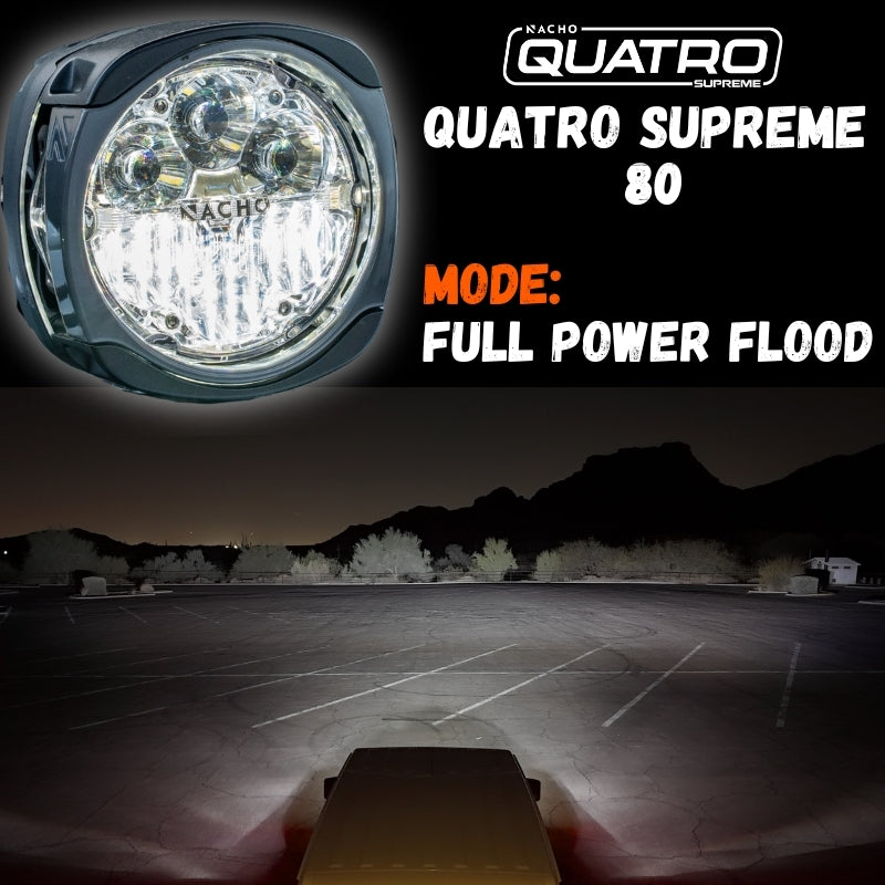 Nacho Offroad Technology Quatro Supreme 80 PM435 Multi-Zone LED Light