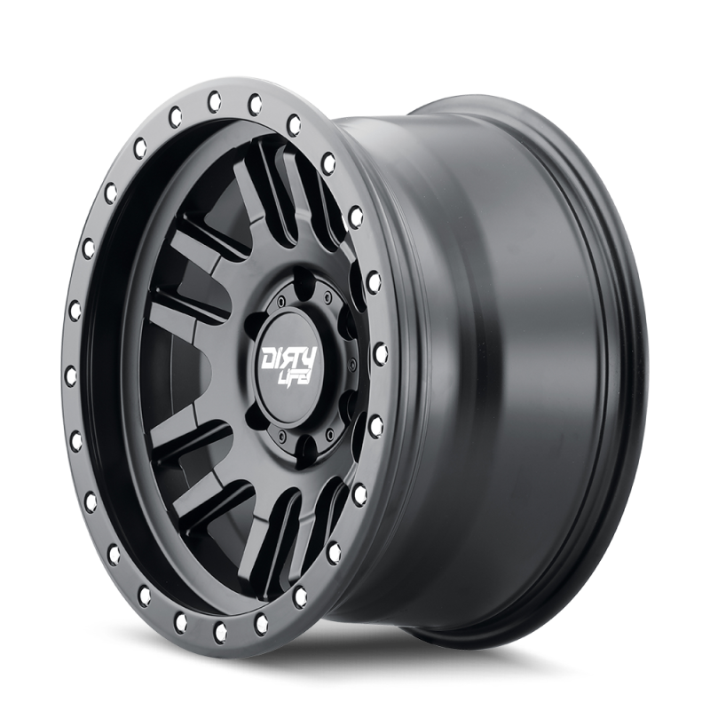 Dirty Life Canyon Pro 9309 17x9 Matte Black Wheel 9309-7973MB12