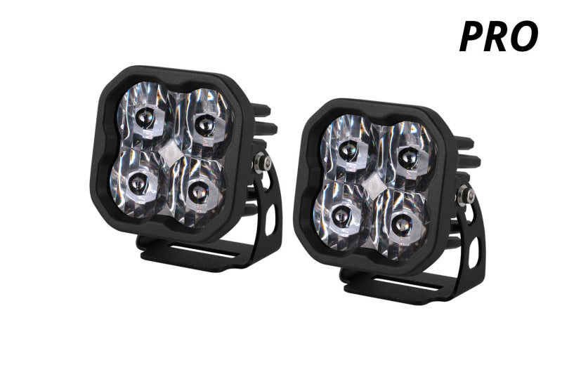Diode Dynamics SS3 Pro ABL White SAE Driving LED Pods, Standard Beam, Pair - DD6874P