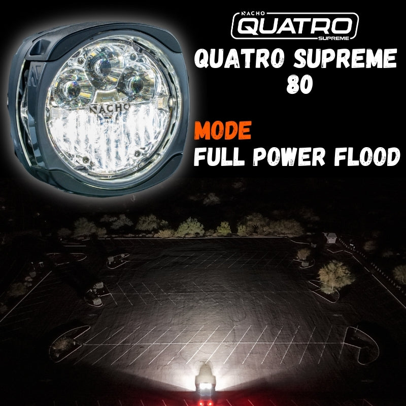 Nacho Offroad Technology Quatro Supreme 80 PM435 Multi-Zone LED Light