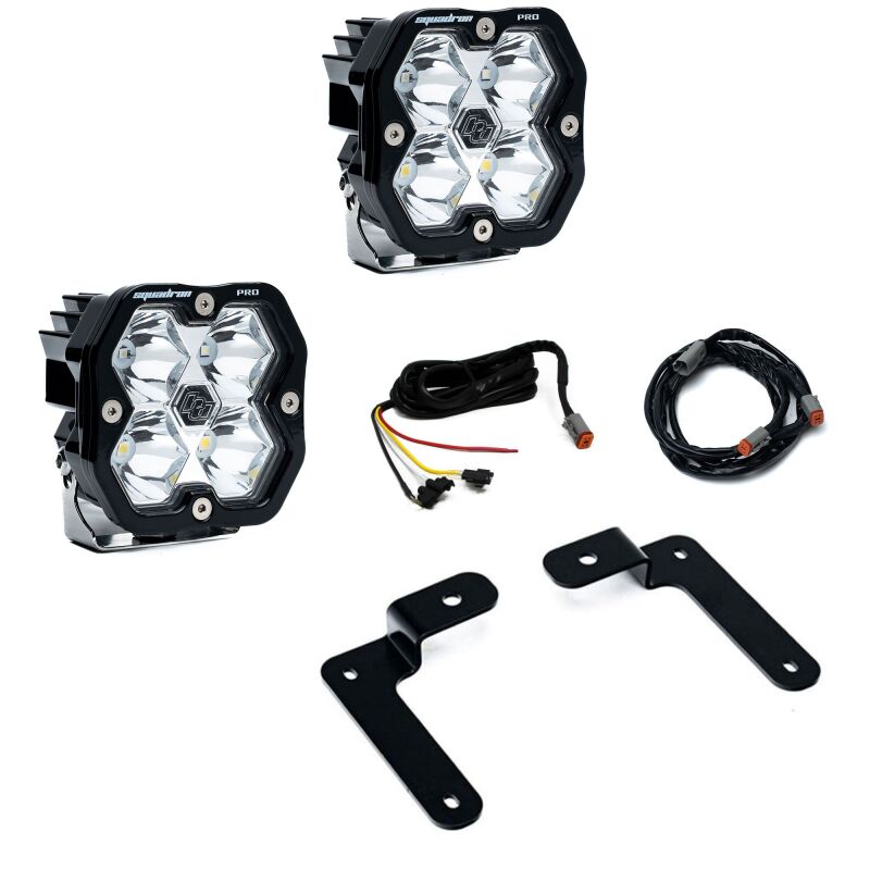 Baja Designs 440044UP Squadron Pro 2.0 A-Pillar Pro Kit for Jeep JL/JT and Gladiator
