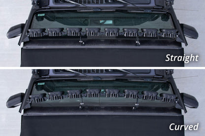 Diode Dynamics DD6821 Jeep JL Wrangler SS5 Sport CrossLink Windshield White Combo Lightbar Kit