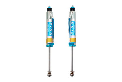 King Shocks 25001-223 Front 2.5-Inch Piggyback Hose Reservoir Shocks for 2007-2018 Jeep Wrangler JK, 3-5-Inch Lift