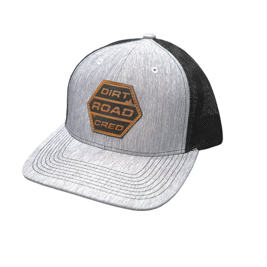 Dirt Road Cred Trucker Hat Black / Grey
