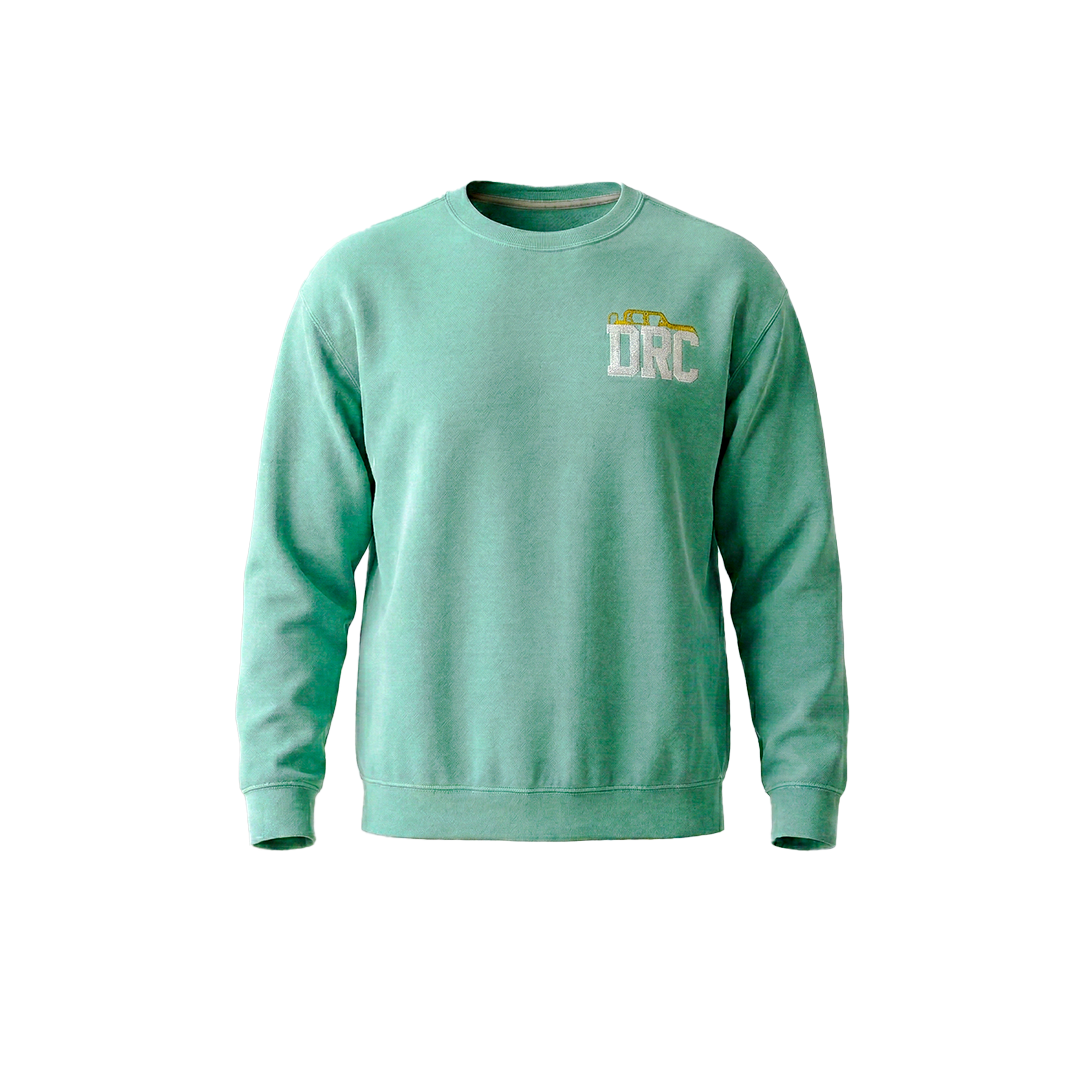 90's Green DRC Crew Neck Sweatshirt
